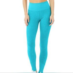 Alo Bright Blue High-Waisted Leggings Size Small